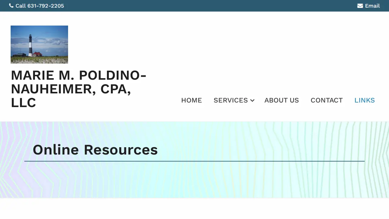 Marie M. Poldino-Nauheimer, CPA, LLC page