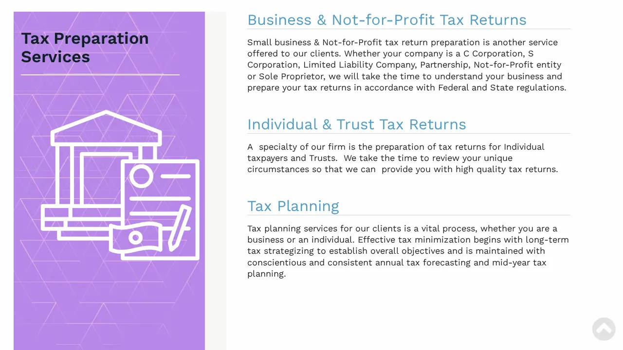 Marie M. Poldino-Nauheimer, CPA, LLC page