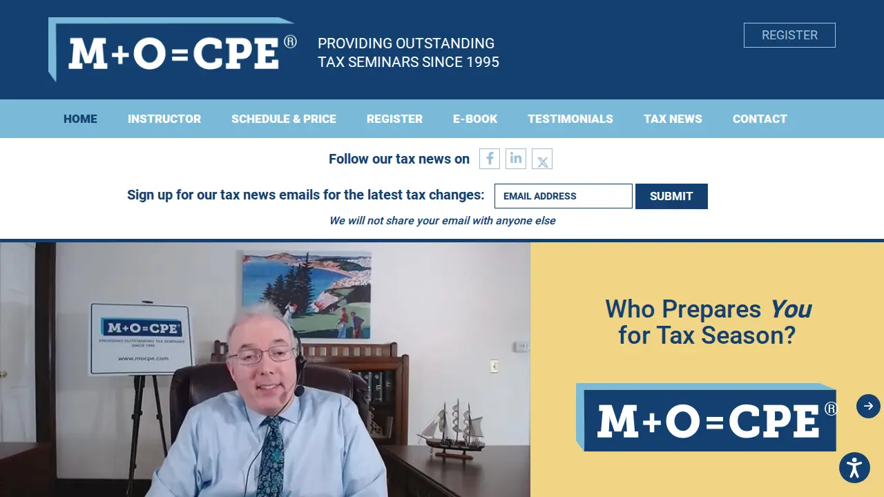 M + O = CPE, Vincent J. O'Brien, CPA