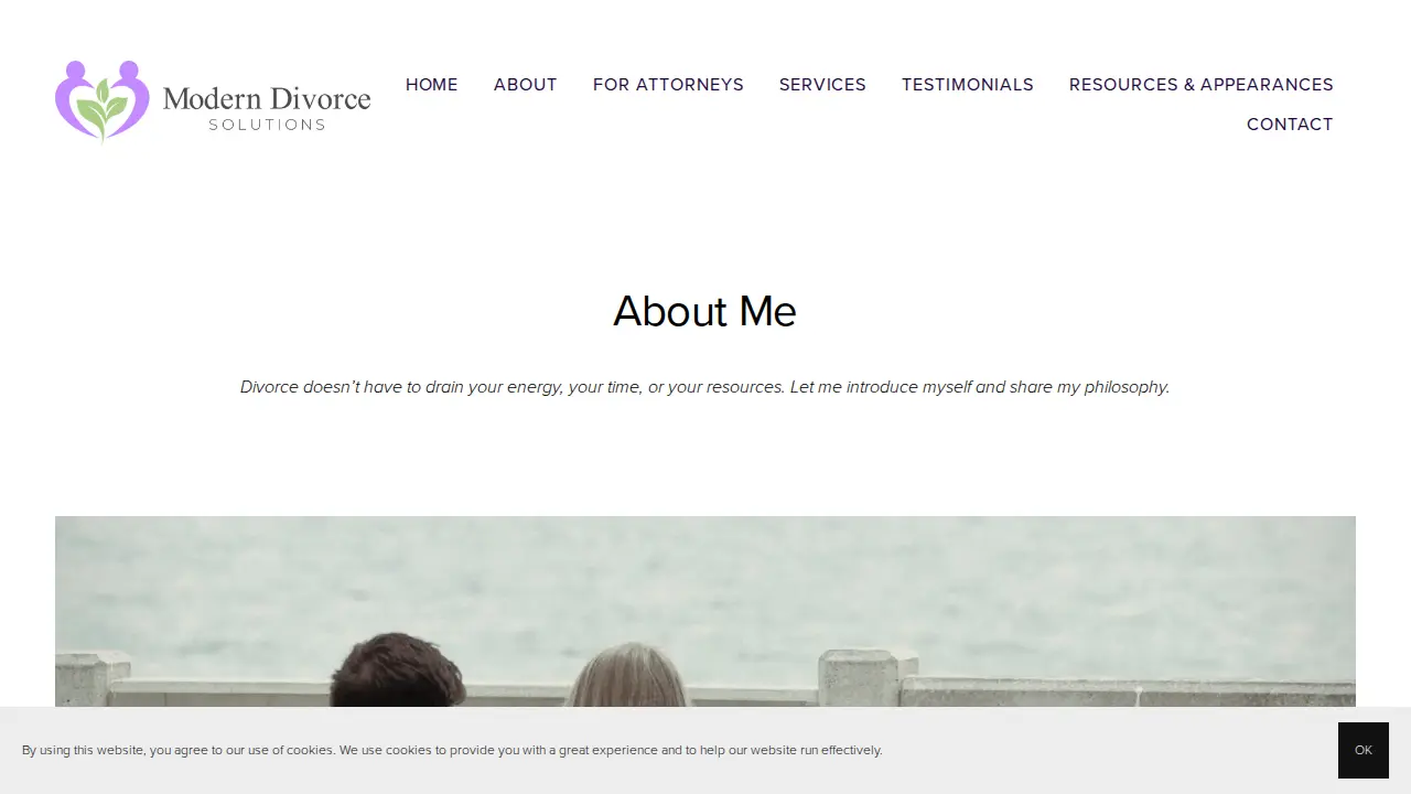 Modern Divorce Solutions page