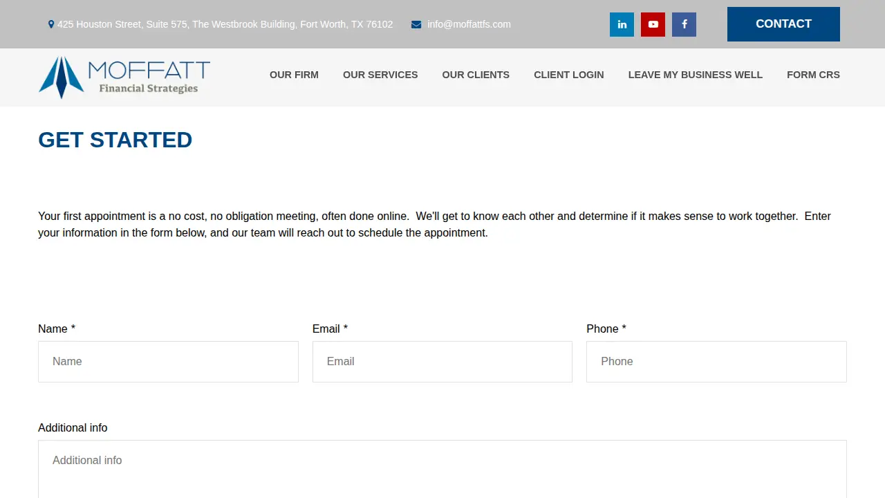 Moffatt Financial Strategies, LLC. page