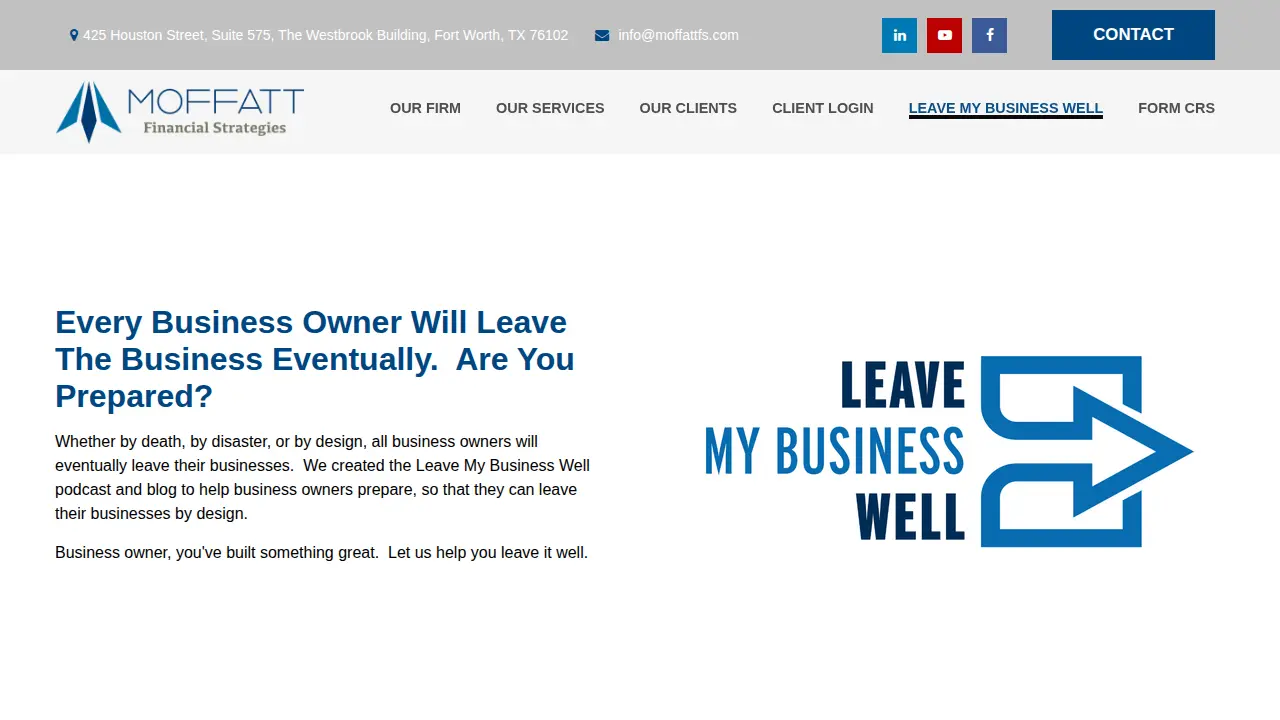 Moffatt Financial Strategies, LLC. page