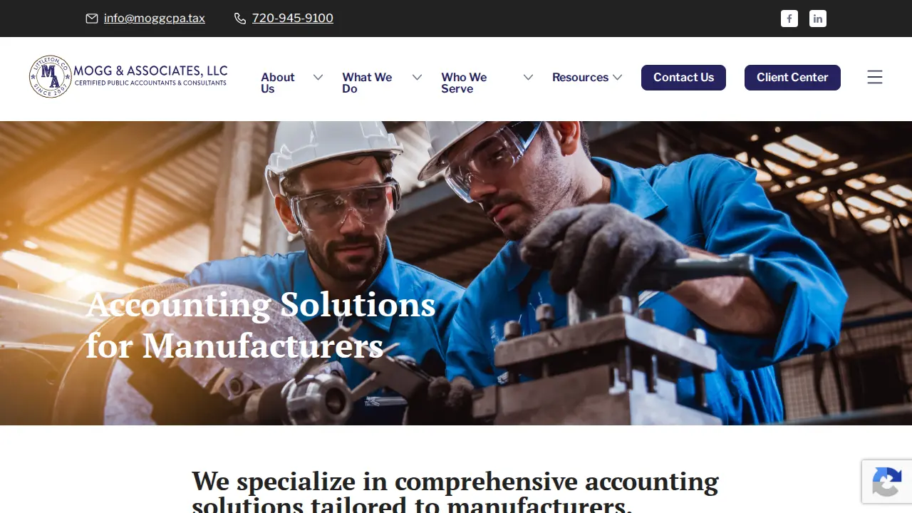 Mogg & Associates, LLC page