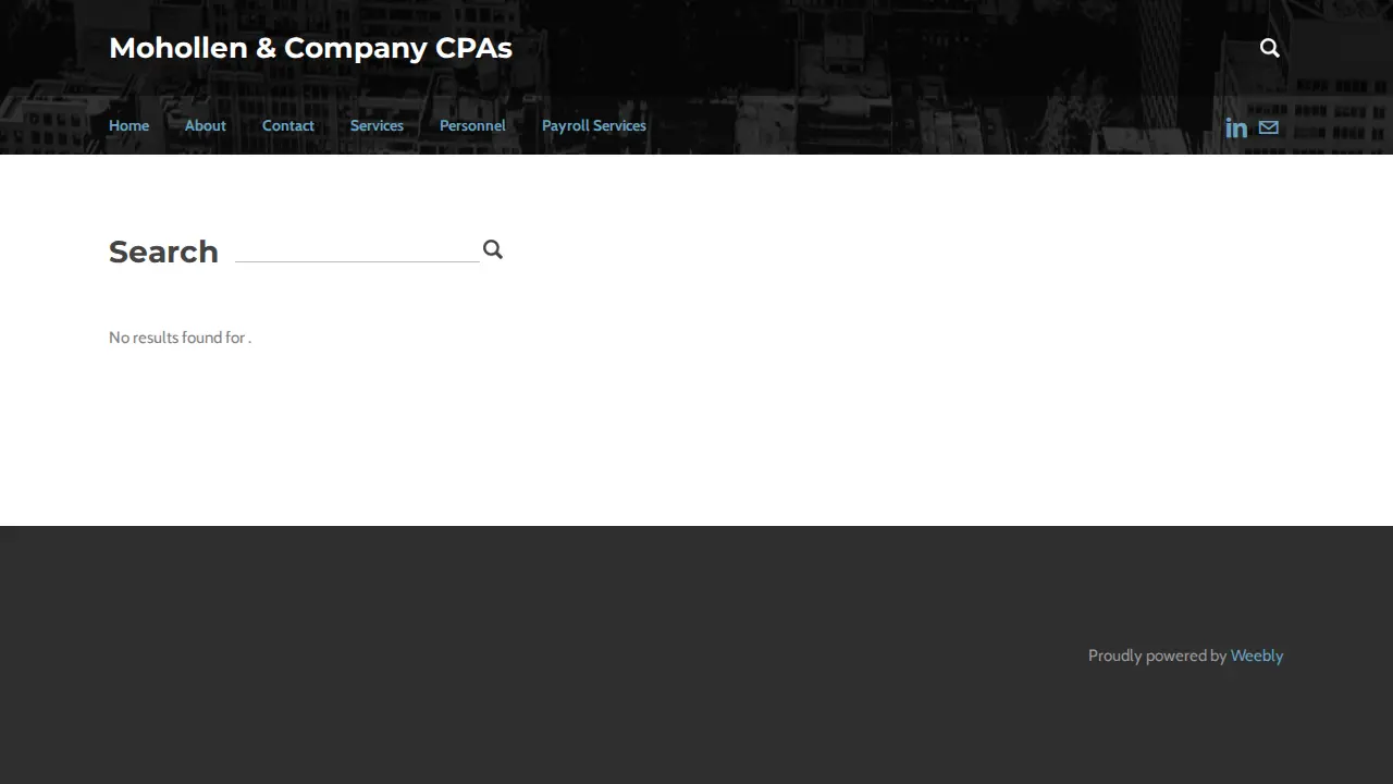 Mohollen & Company CPAs page