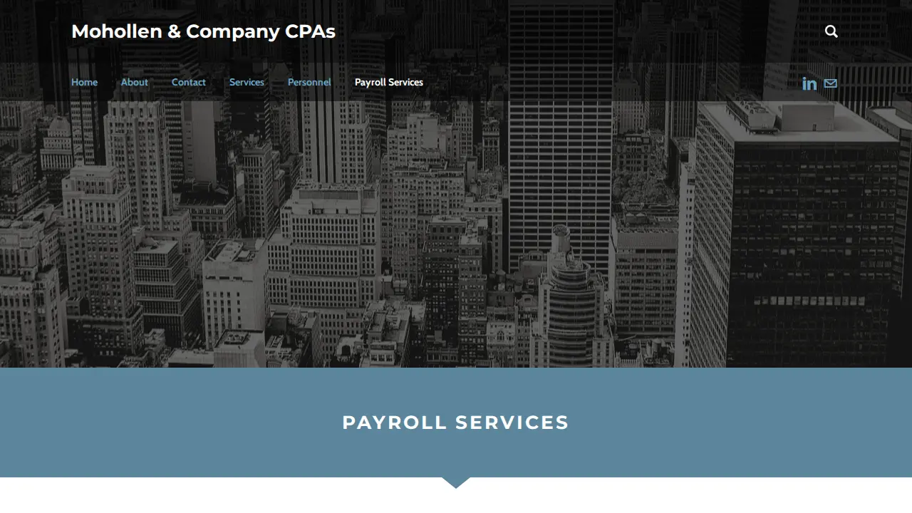 Mohollen & Company CPAs page