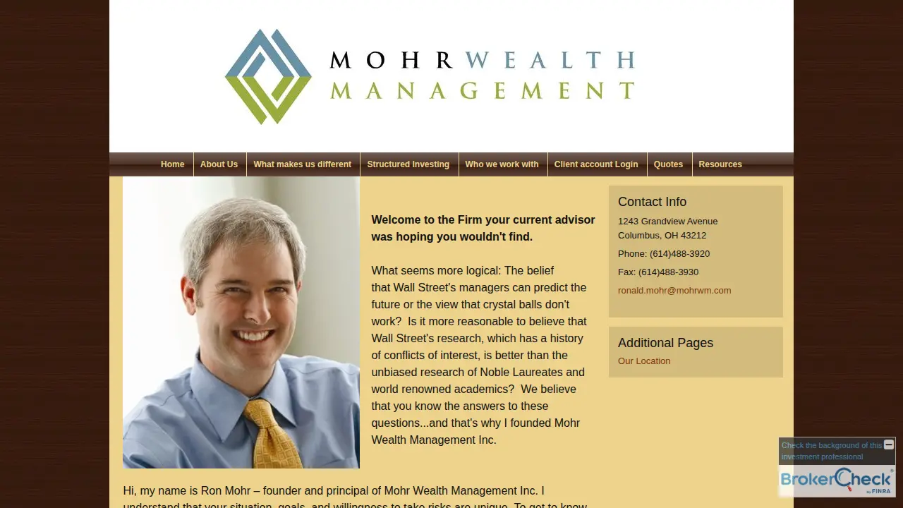 Mohr Wealth Management