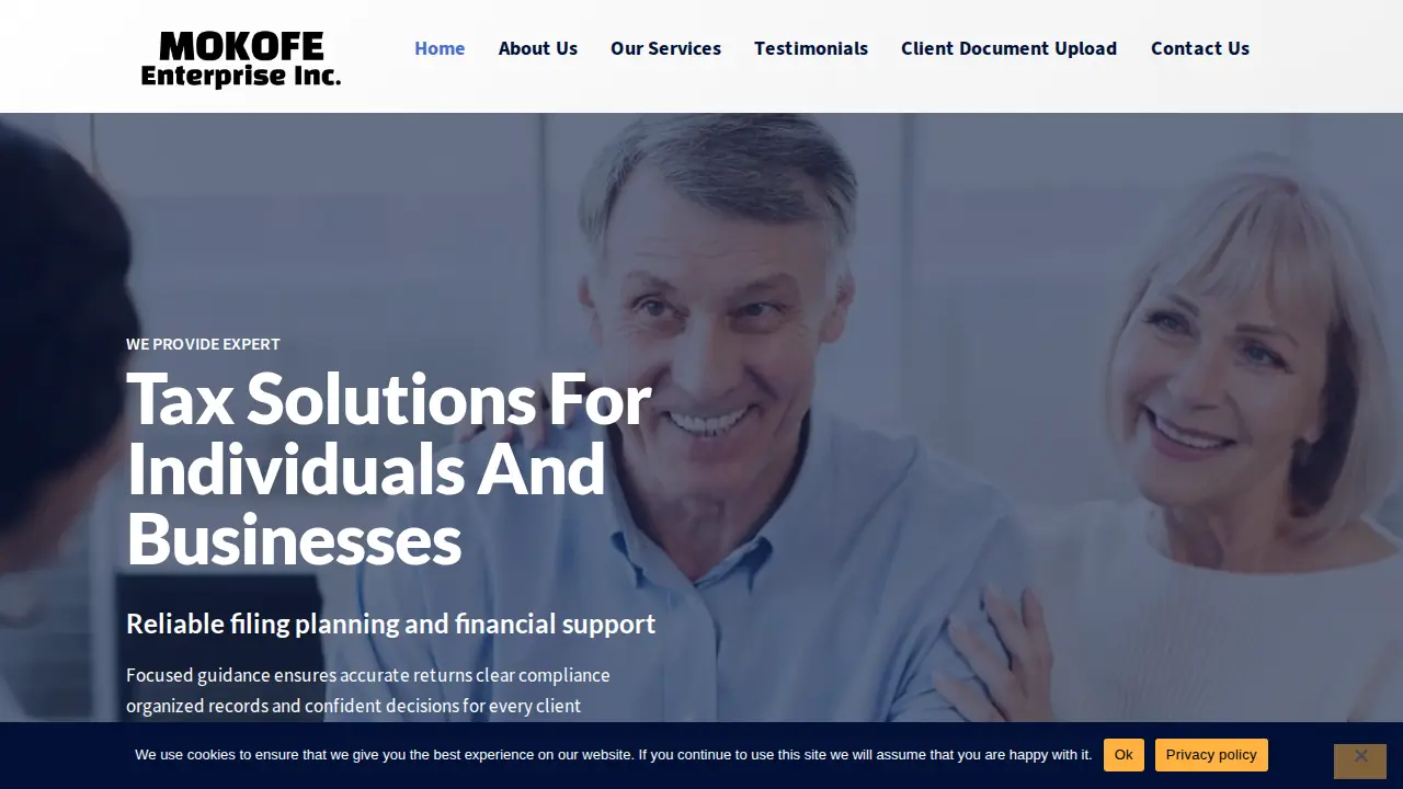 MOKOFE ENTERPRISE INC.