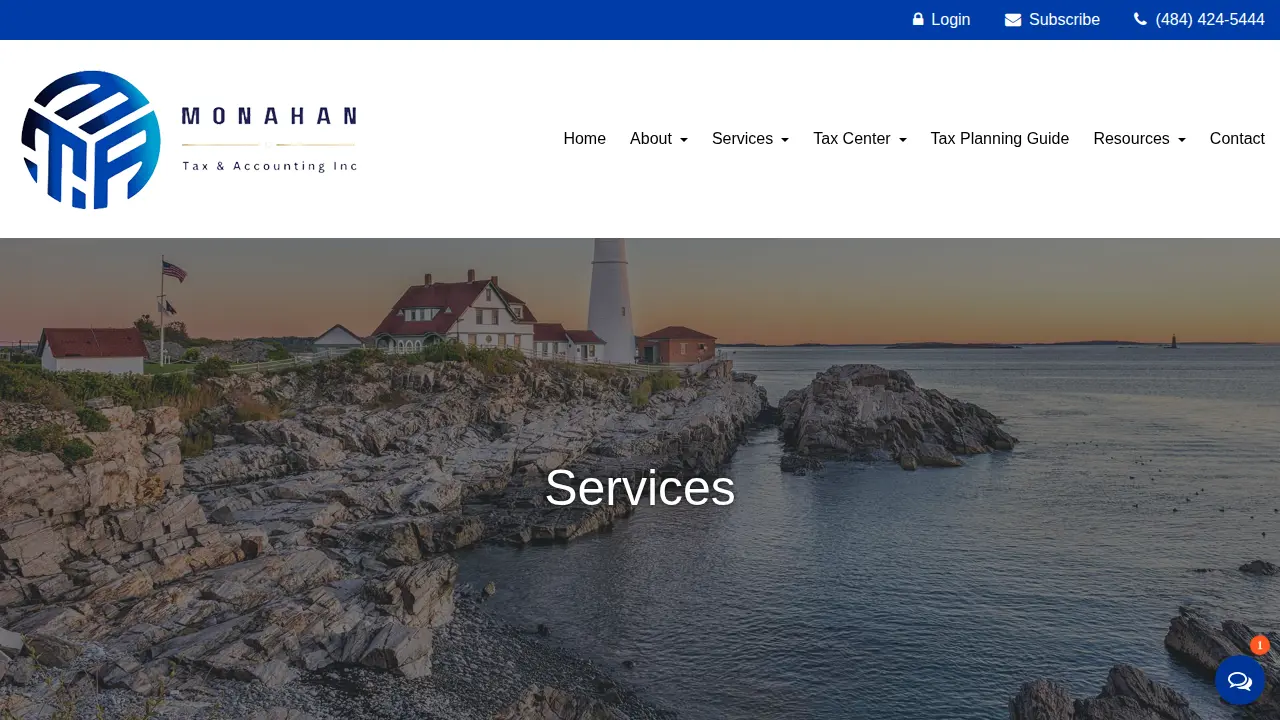 Monahan Tax & Accounting Inc page
