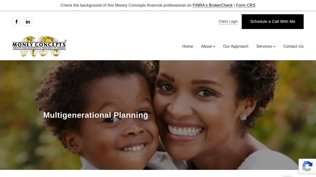 Carol Eddy - CFP Money Concepts Wealth Management & Financial Planning page
