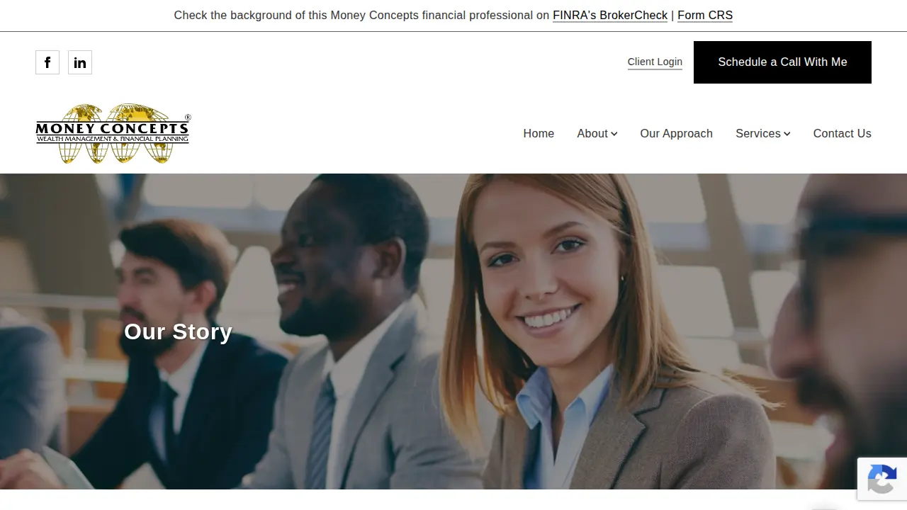 Carol Eddy - CFP Money Concepts Wealth Management & Financial Planning page