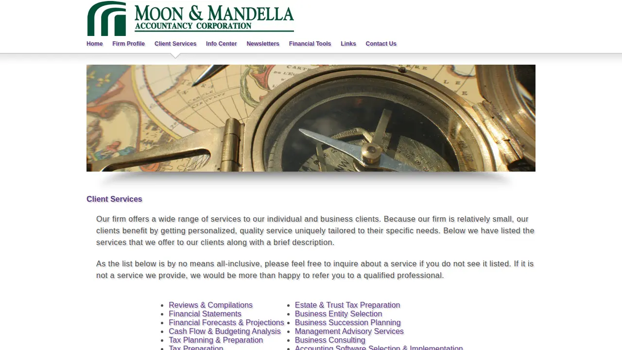 Moon & Mandella page