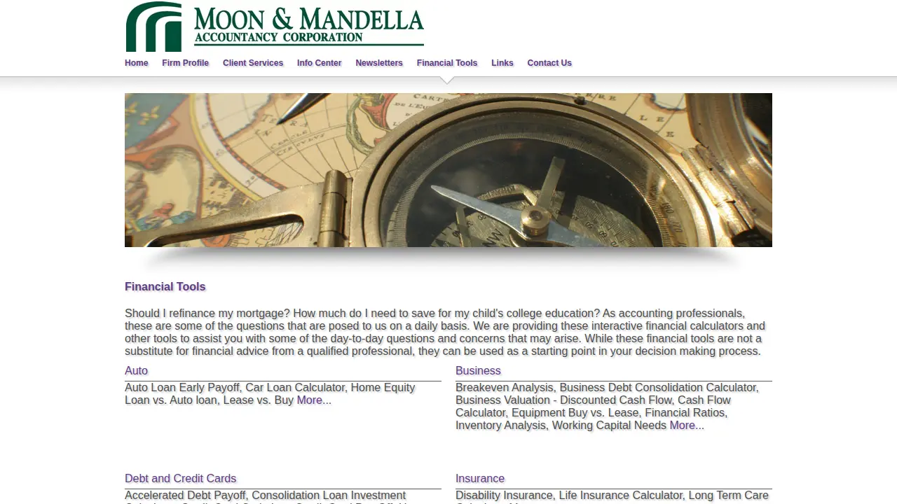 Moon & Mandella page
