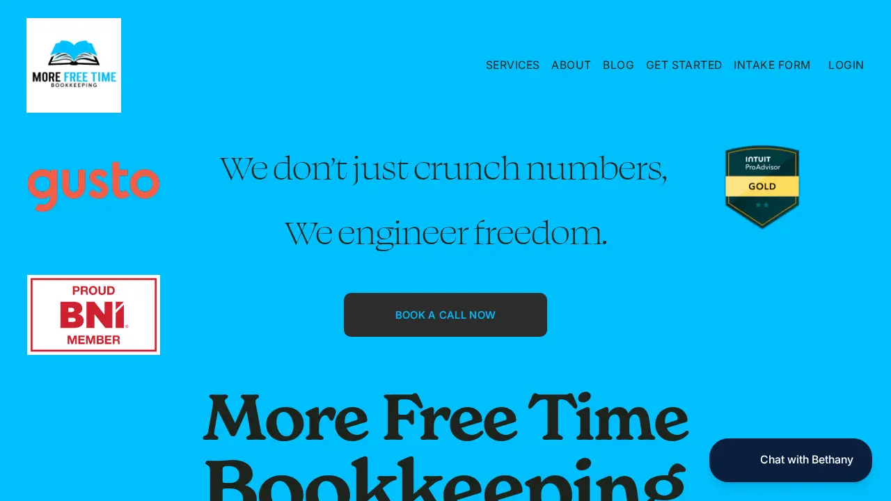 More Free Time Bookkeeping