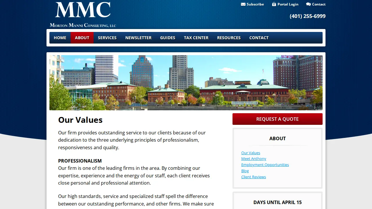 Morton-Manni Consulting, LLC page