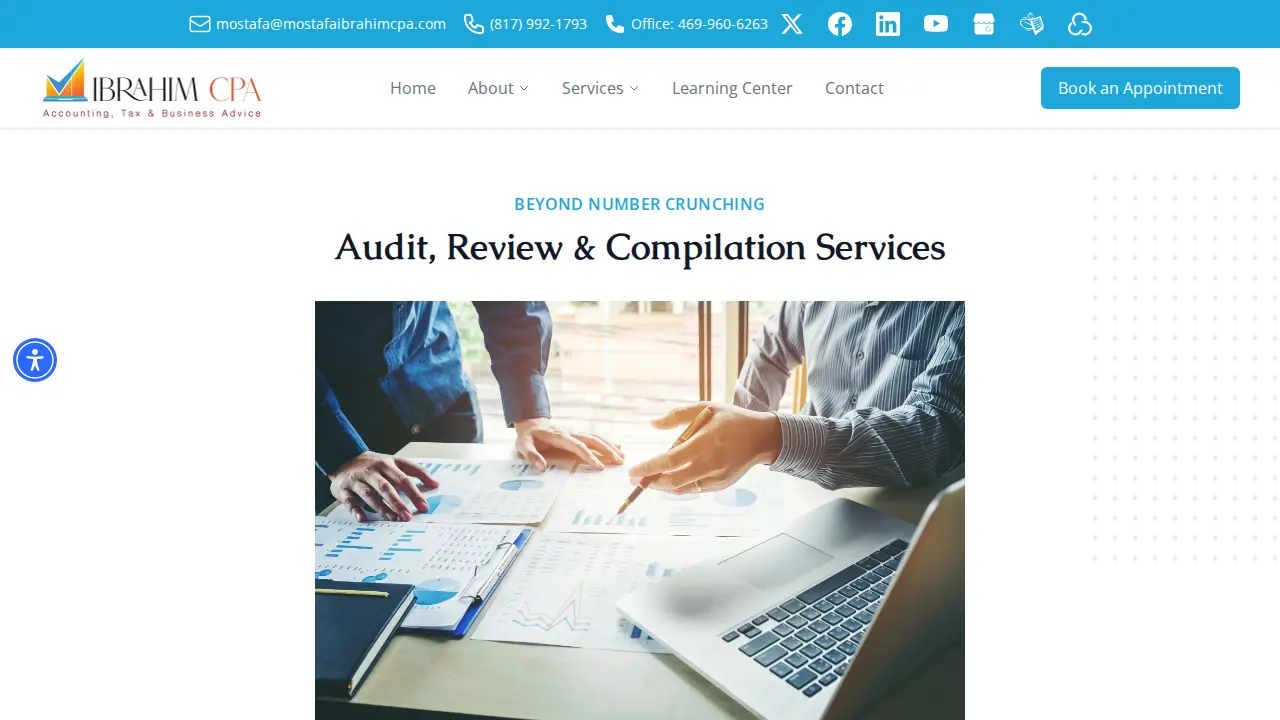 Mostafa Ibrahim Sabry CPA, LLC - Mostafa Ibrahim CPA page