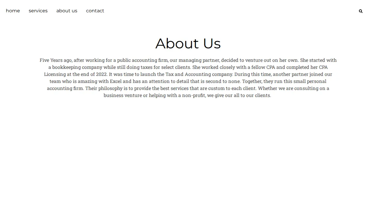 Mountain Tax and Accounting page