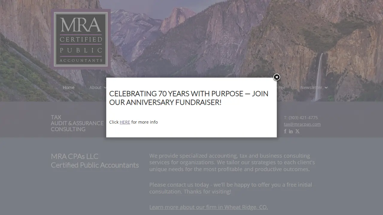 MRA CPAs LLC page