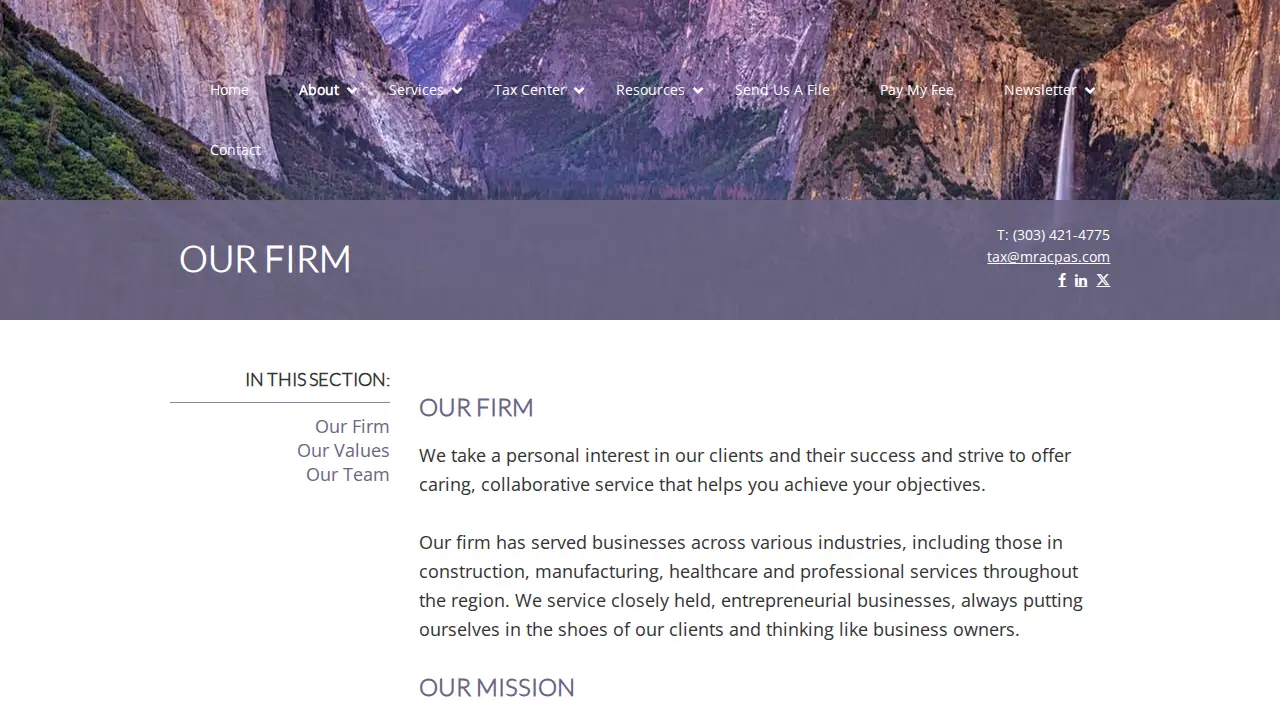 MRA CPAs LLC page