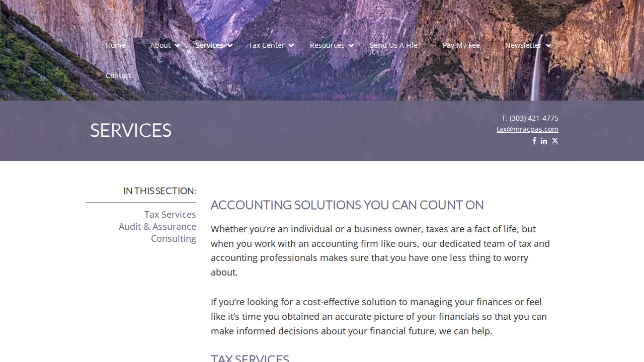MRA CPAs LLC page
