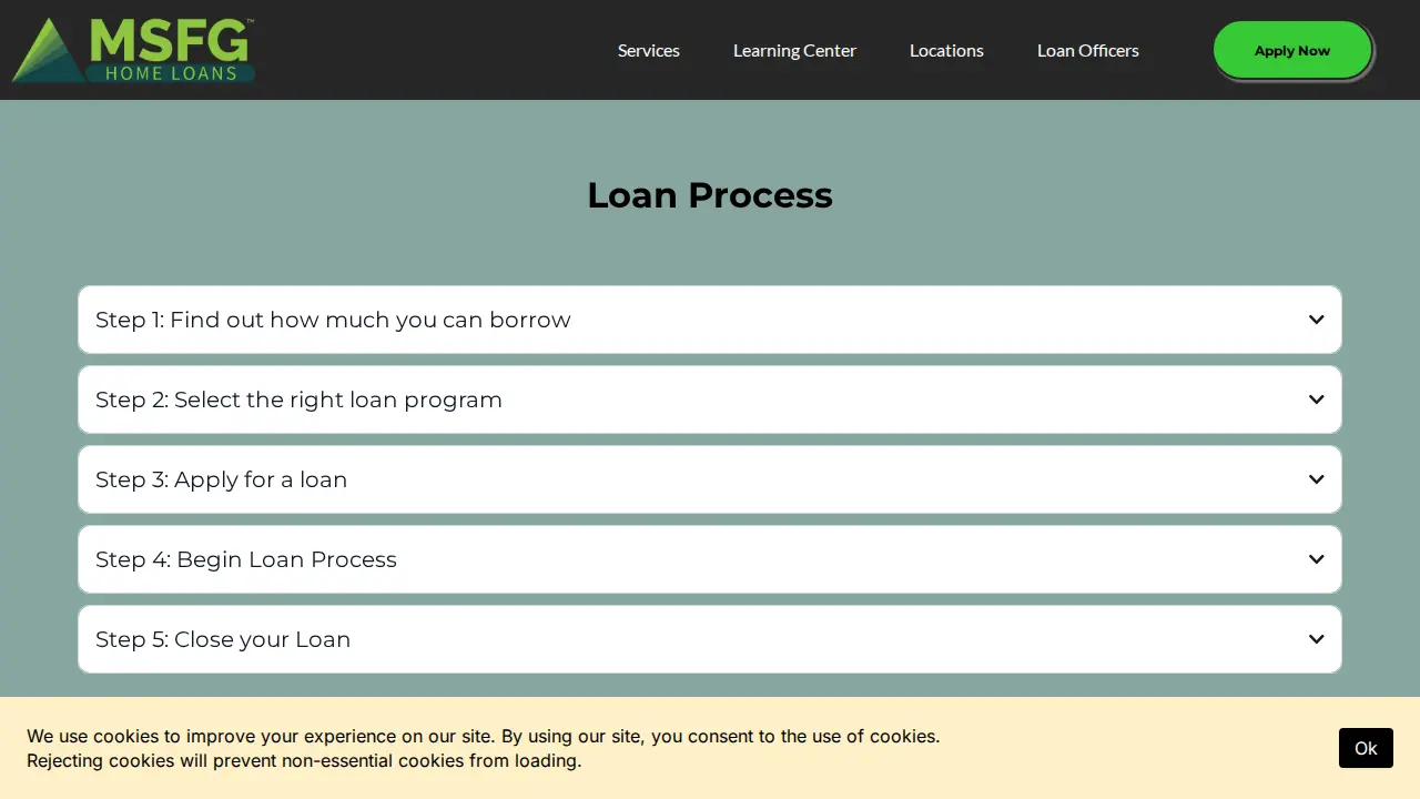 Mountain State Financial Group page