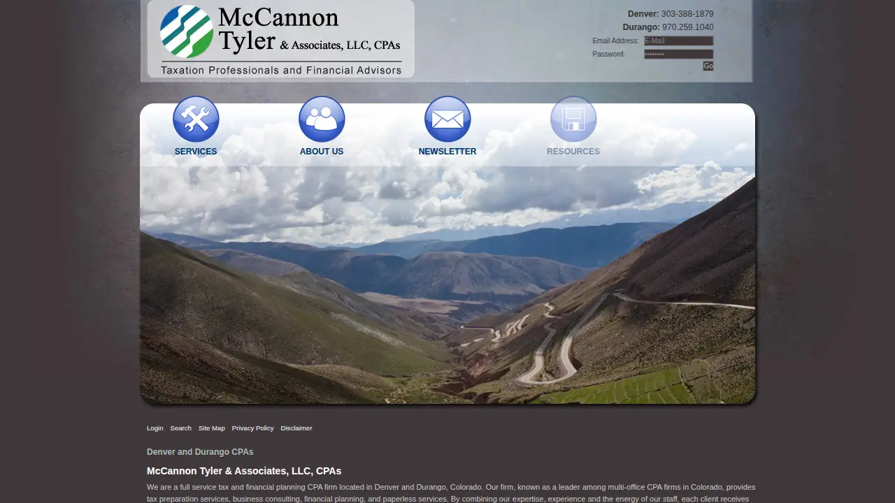 Mc Cannon Tyler & Associates LLC website