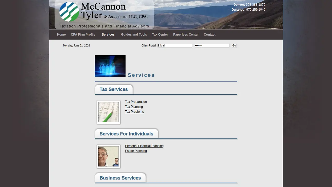 Mc Cannon Tyler & Associates LLC page