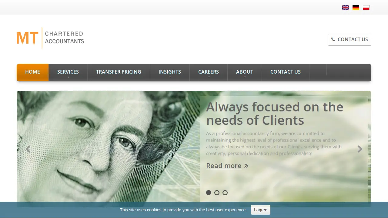 MT Chartered Accountants Sp. z o.o. - usługi księgowe Warszawa page