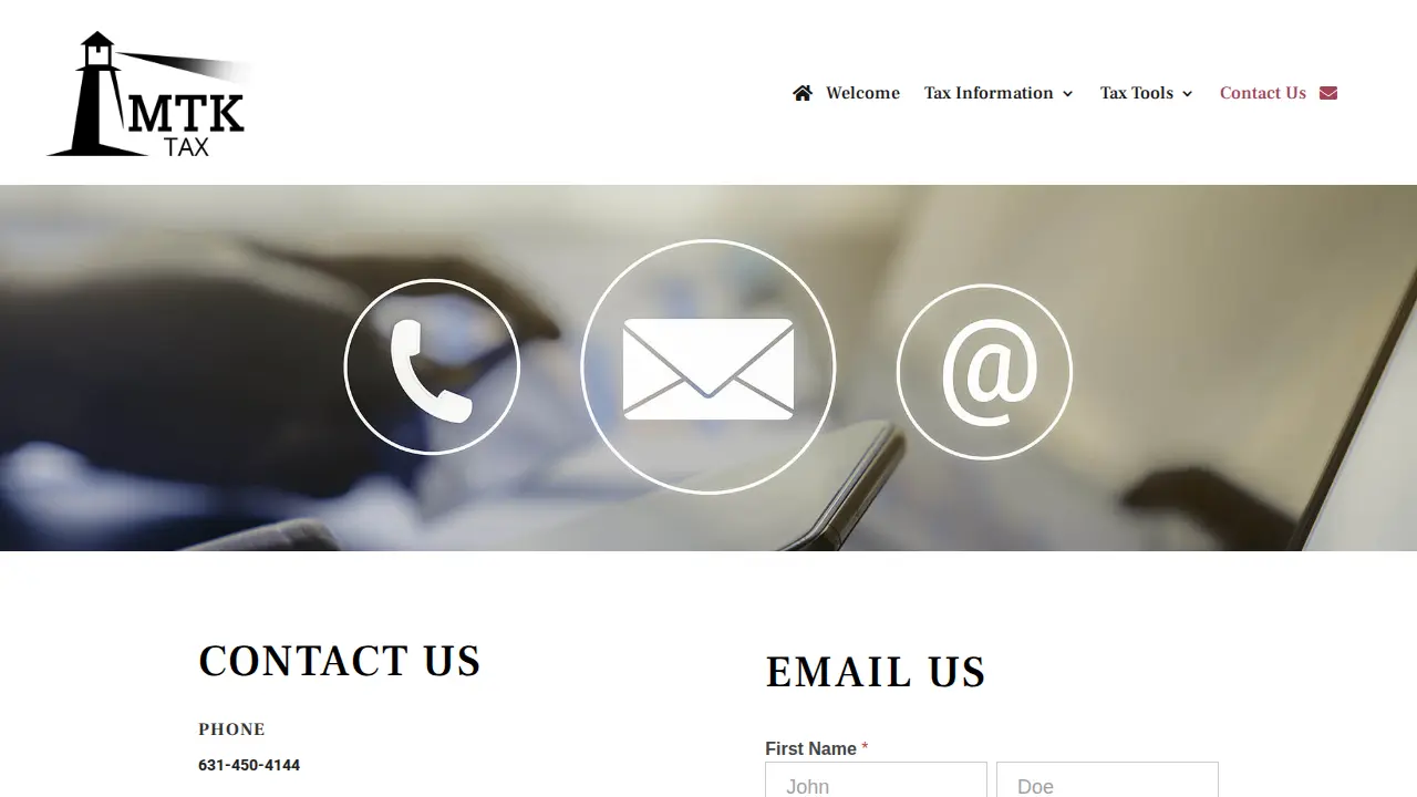 MTK Tax & Accounting page