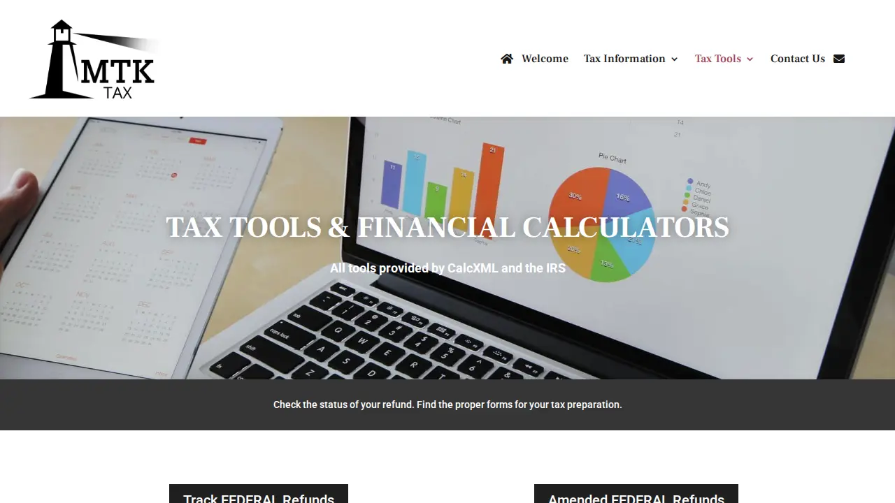 MTK Tax & Accounting page