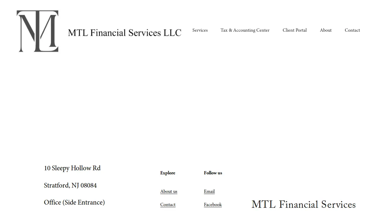 MTL Financial Services LLC page