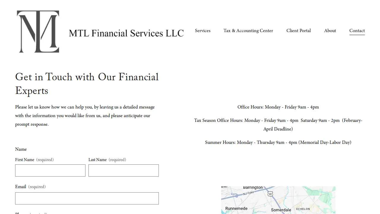 MTL Financial Services LLC page