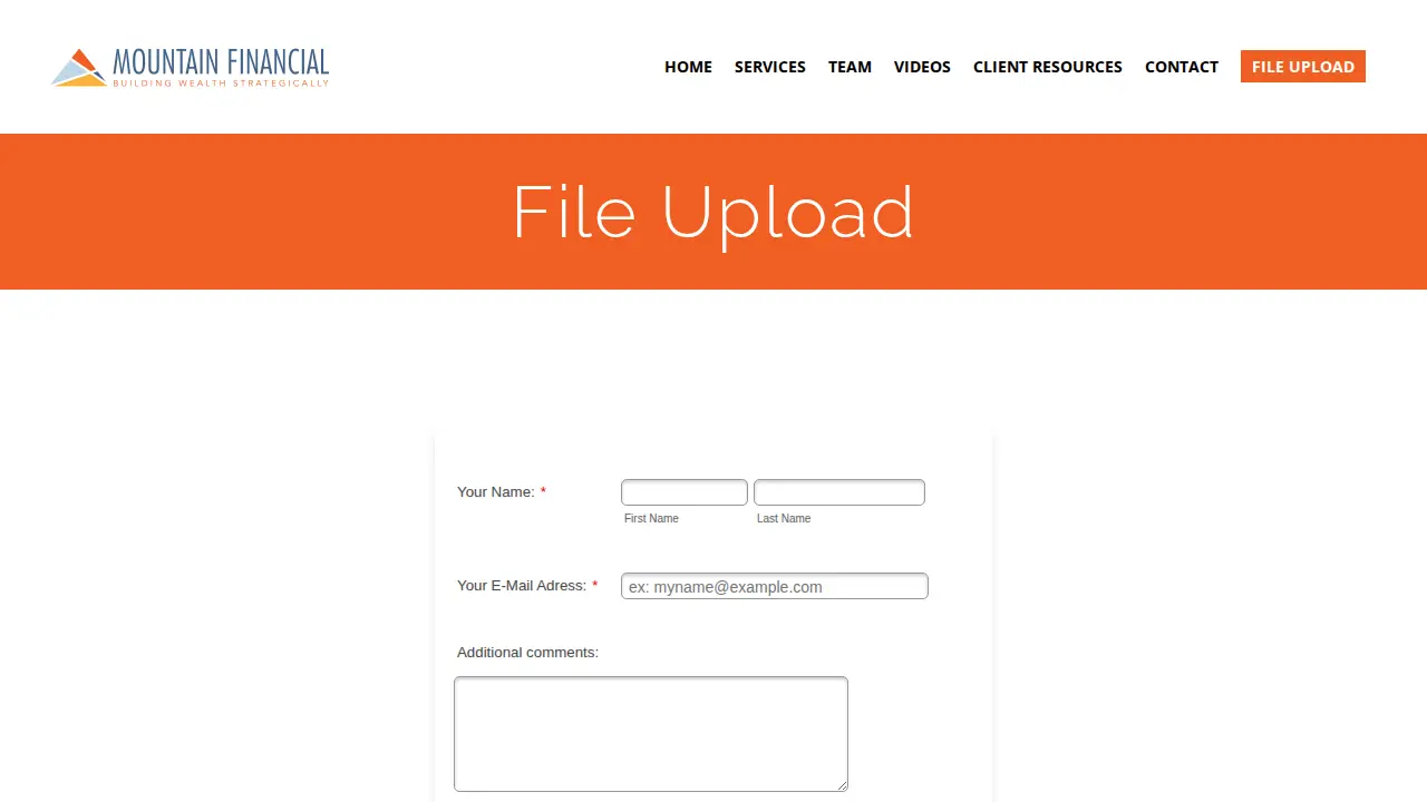 Mountain Financial, LLC page