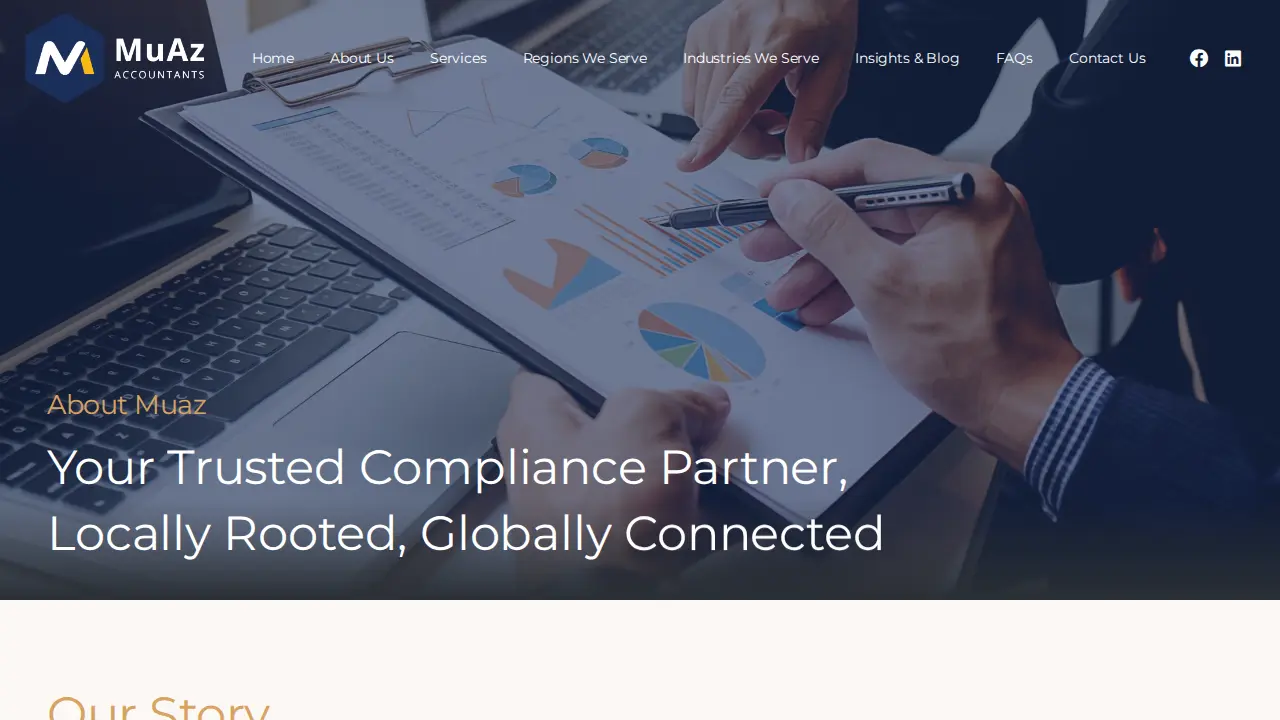 MuAz Accountants LLC page