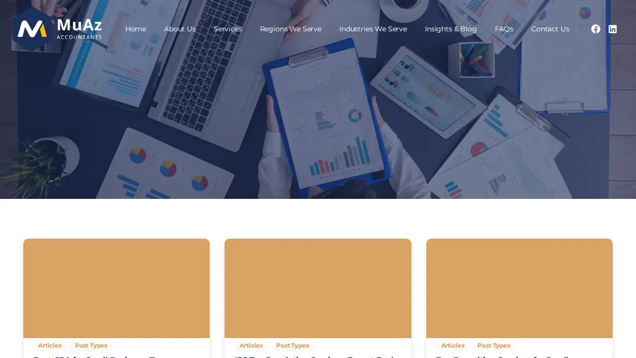 MuAz Accountants LLC page
