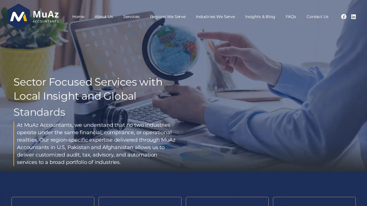 MuAz Accountants LLC page