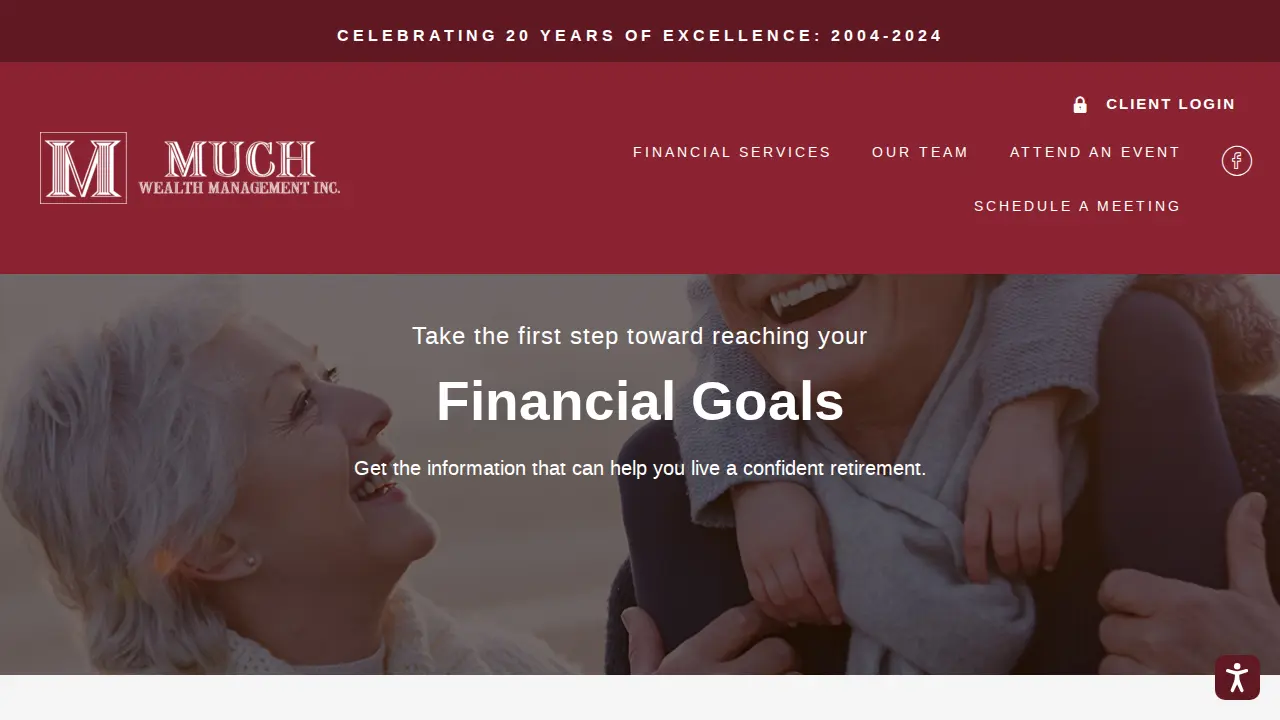 Much Wealth Management, Inc. page
