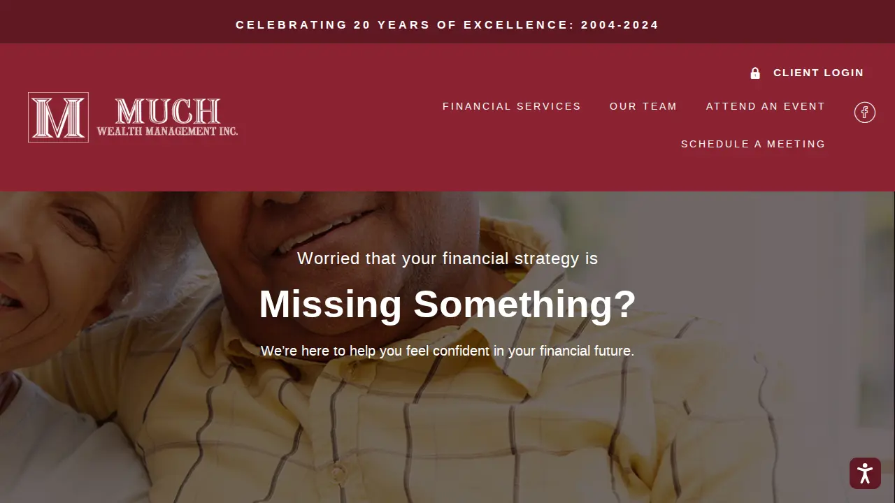 Much Wealth Management, Inc. page