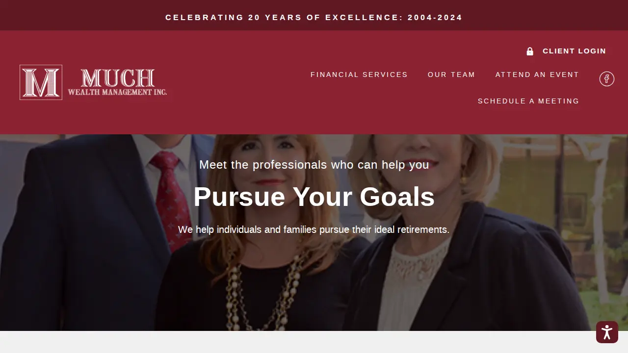 Much Wealth Management, Inc. page