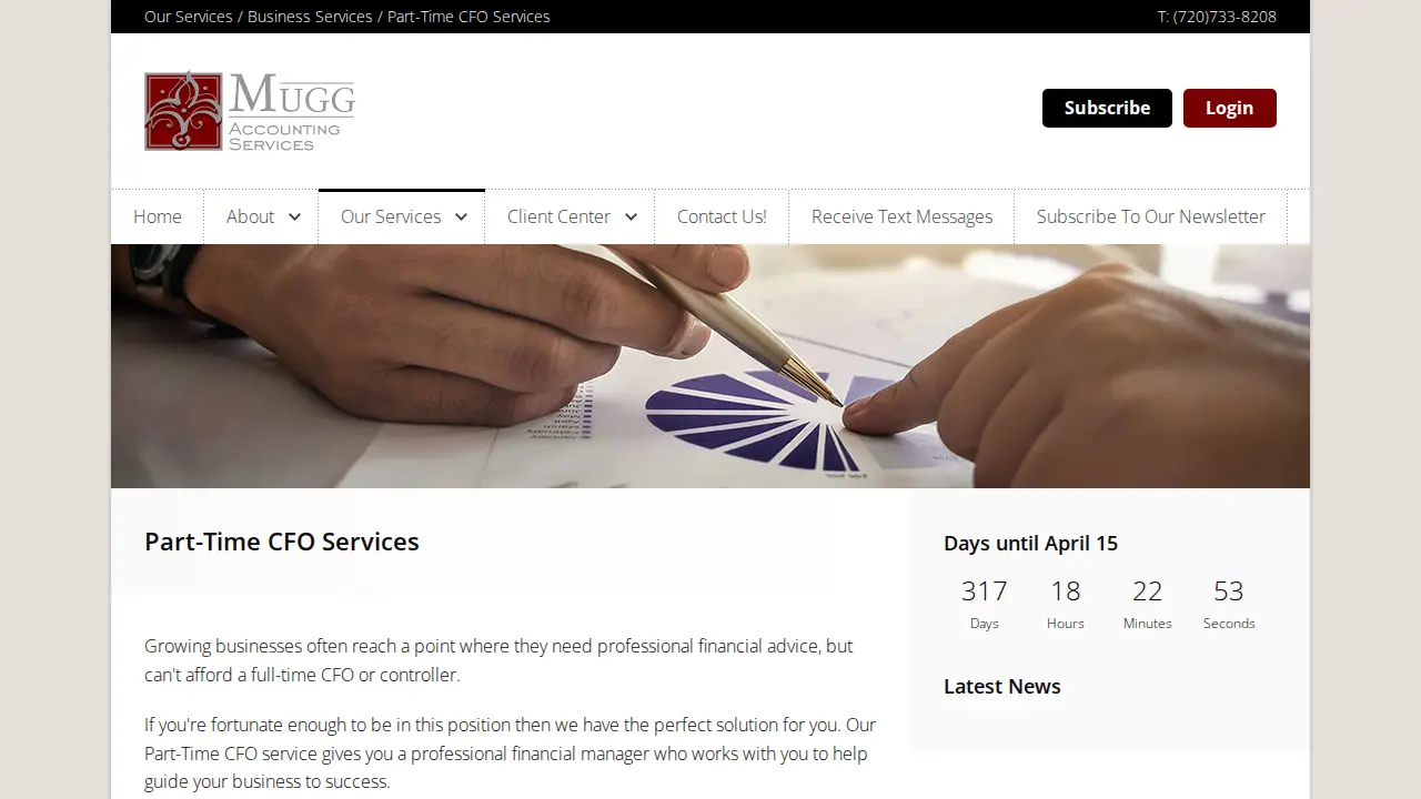 mugg accounting page