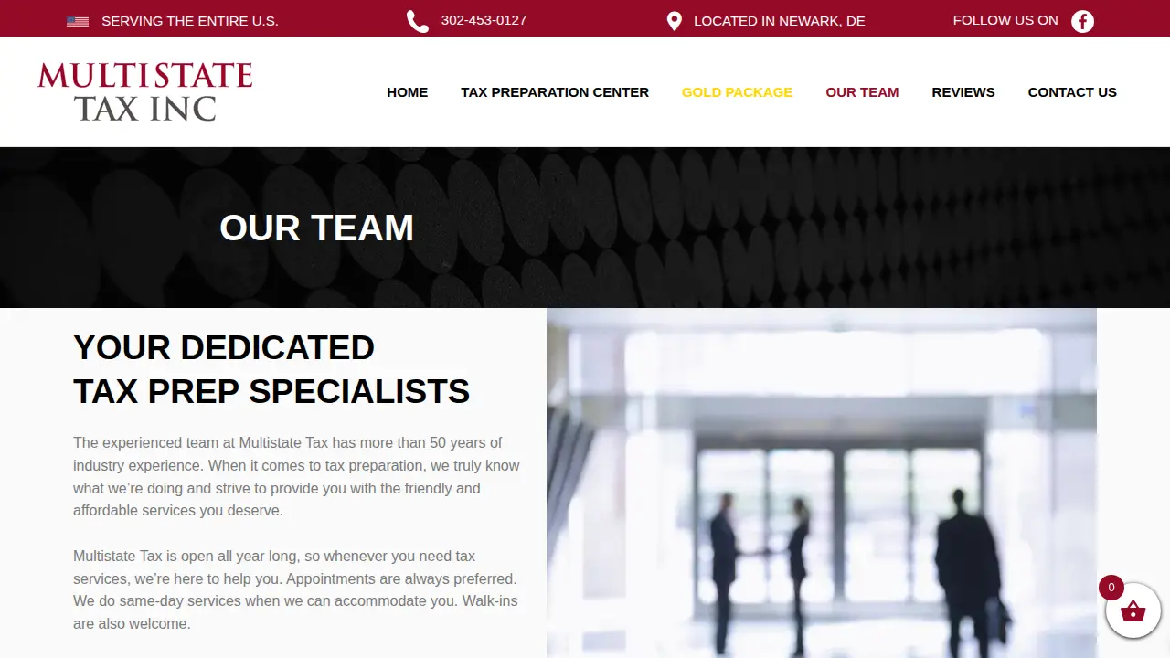 Multi State Tax Inc page
