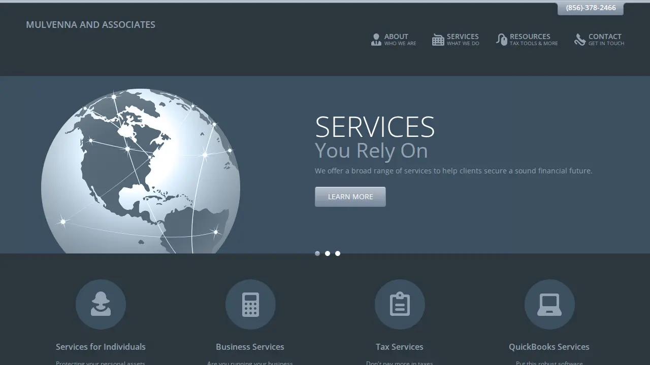Mulvenna and Associates page