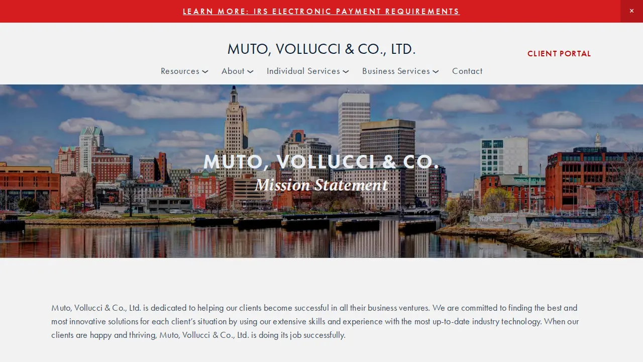 Muto, Vollucci & Co., Ltd. page