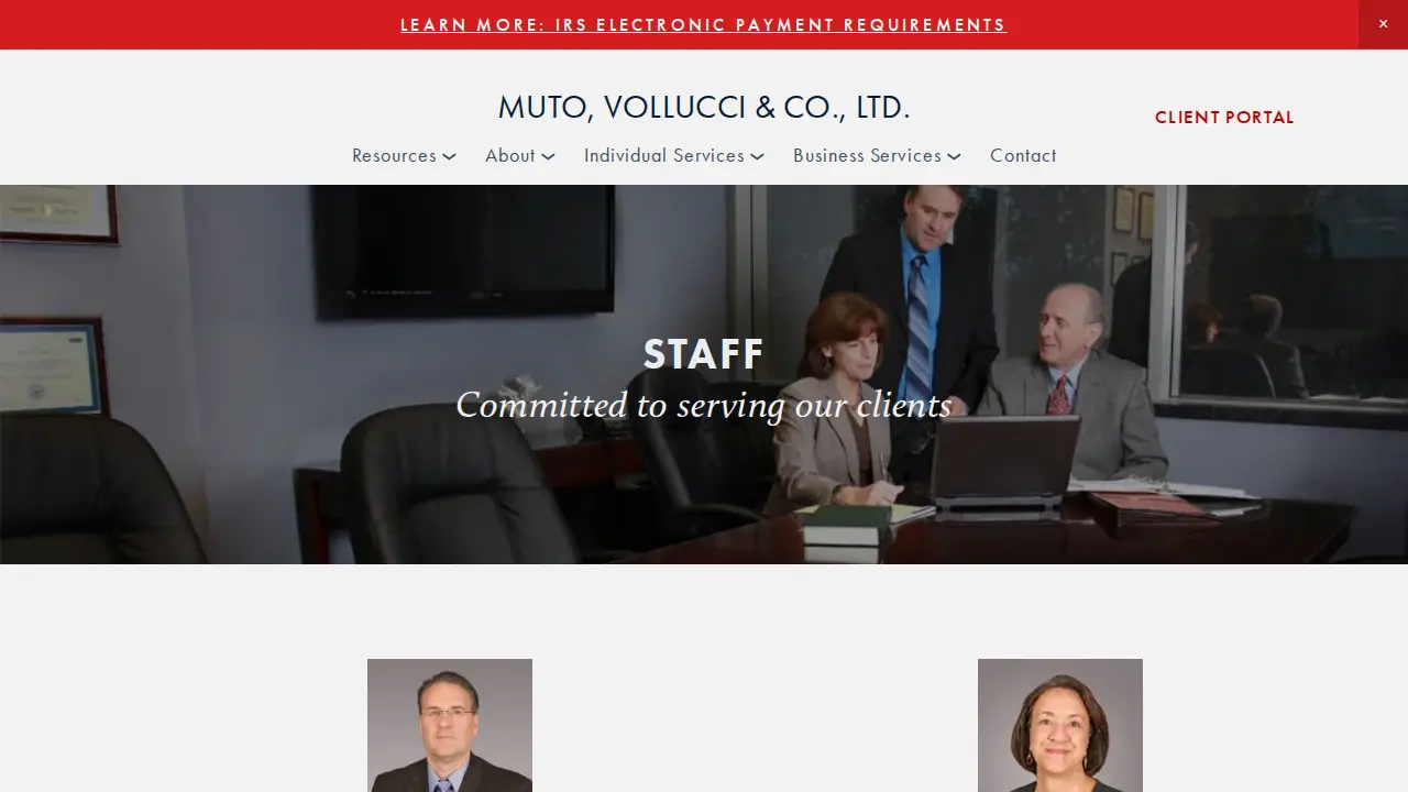 Muto, Vollucci & Co., Ltd. page