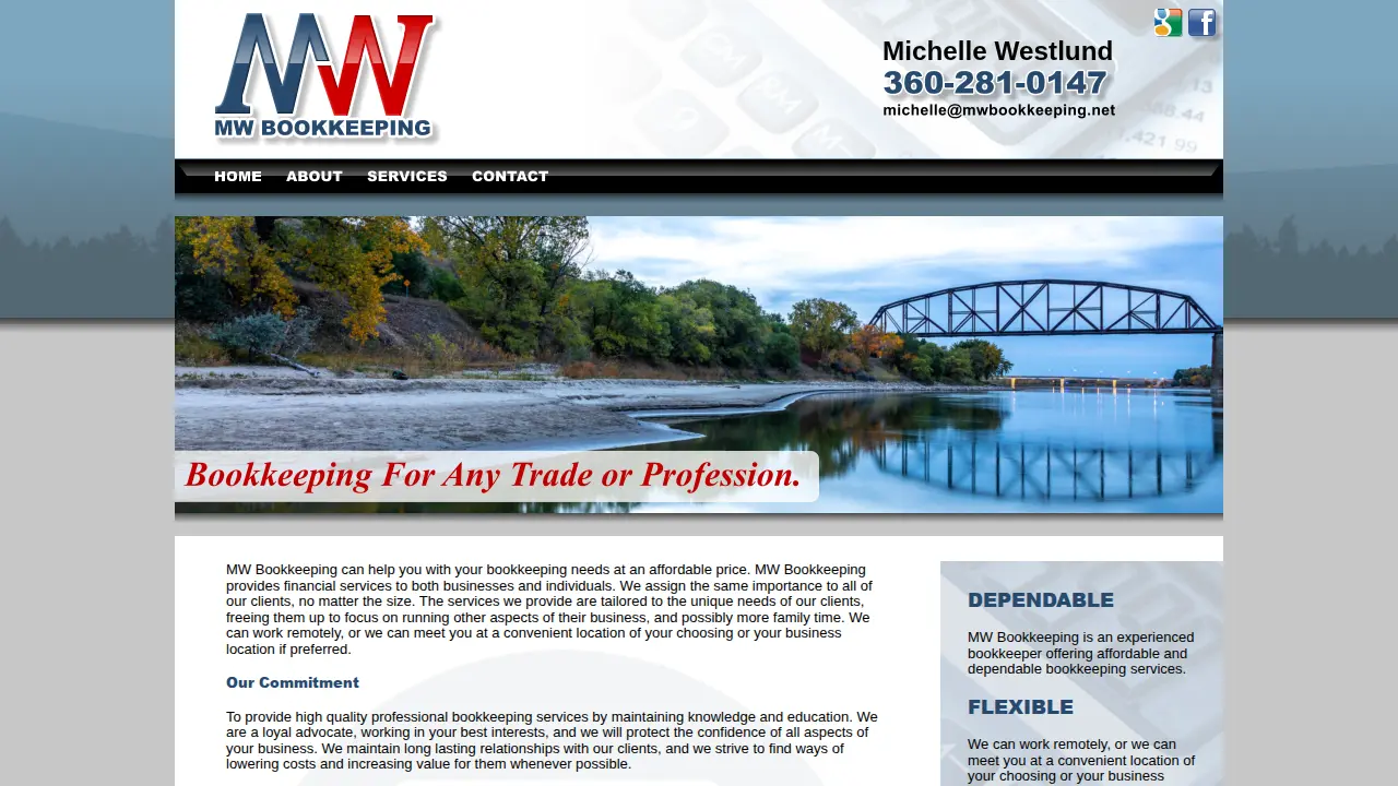 MW Bookkeeping page