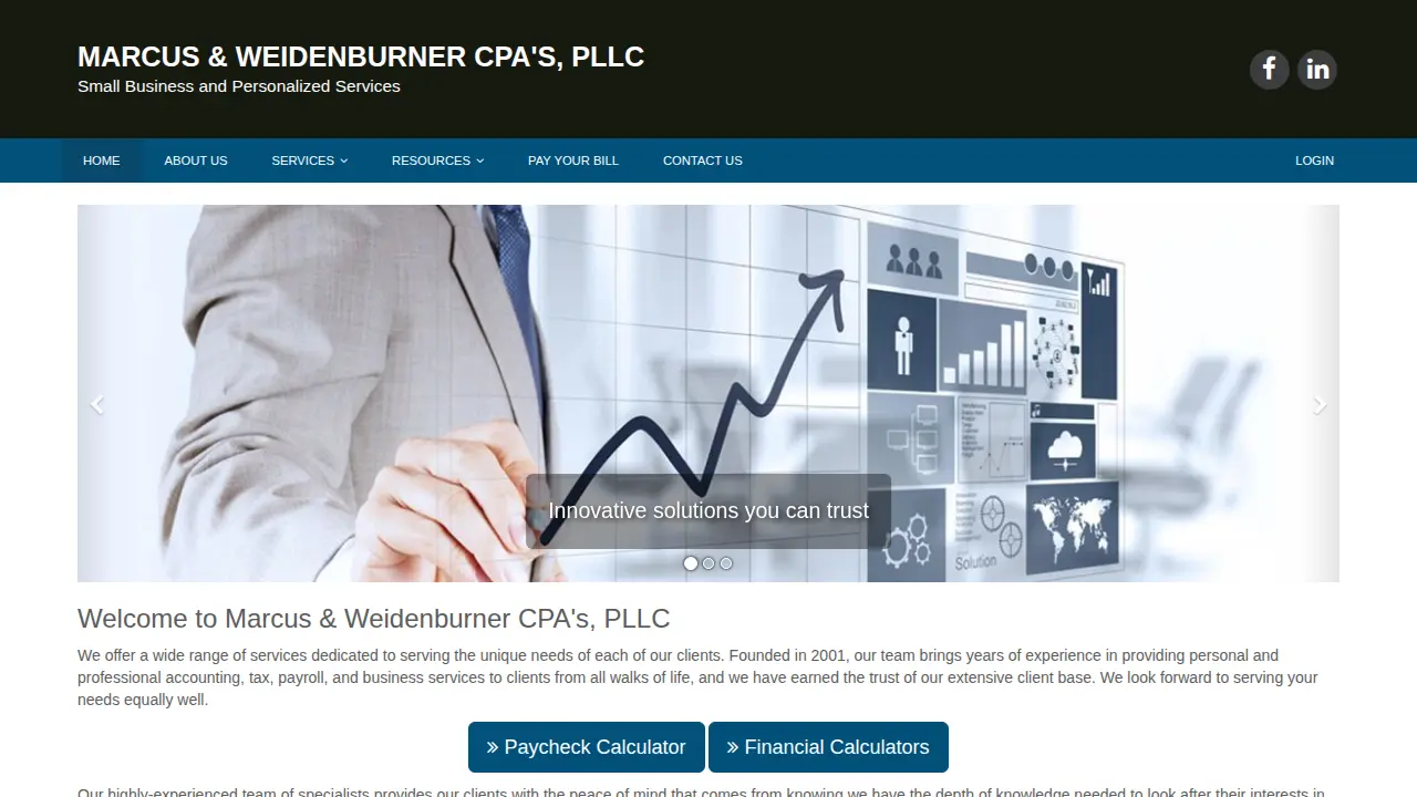 Marcus & Weidenburner, CPAs PLLC