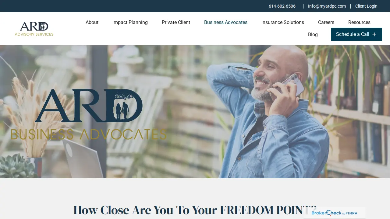 Advanced Retirement Design page