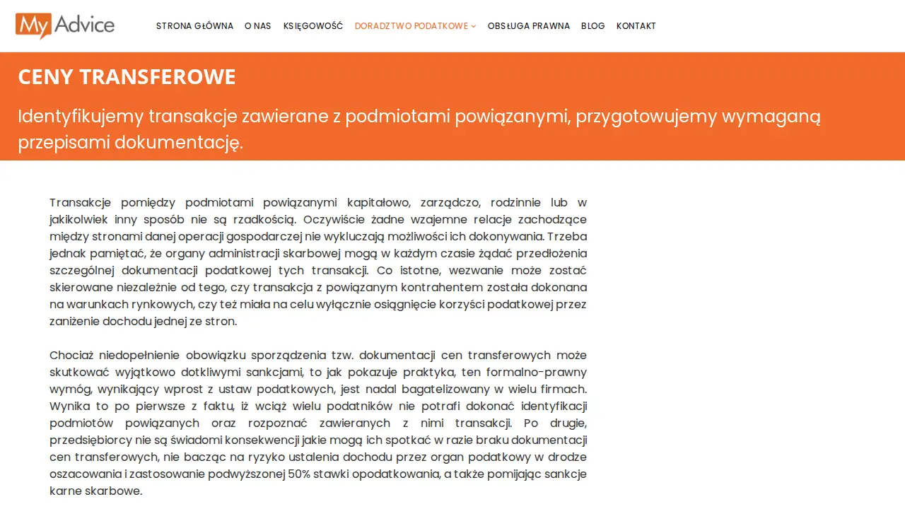 Kancelaria doradcy podatkowego page