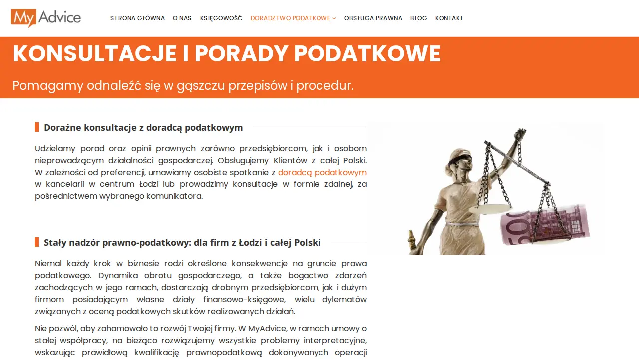 Kancelaria doradcy podatkowego page
