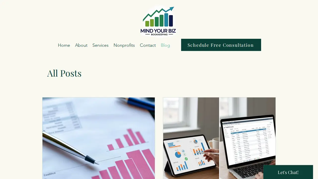 Mind Your Biz, LLC page