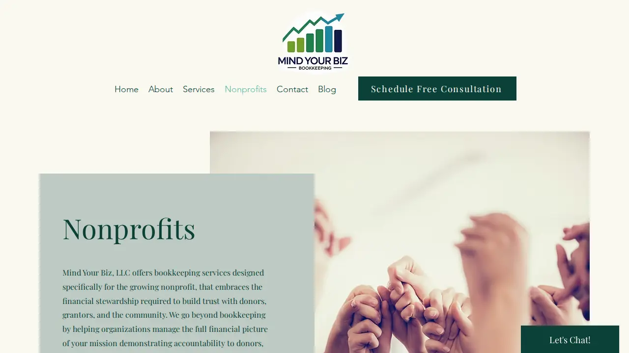 Mind Your Biz, LLC page